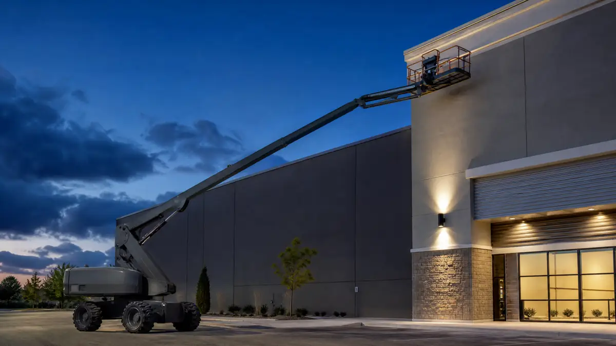 Telescopic Boom Lifts jobsite access in Allentown
